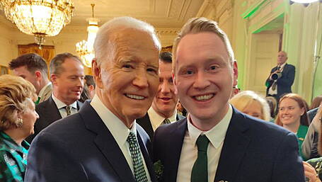 Politicians join Clonakilty man's message to president Joe Biden for International Stuttering Awareness Day 2024 Image