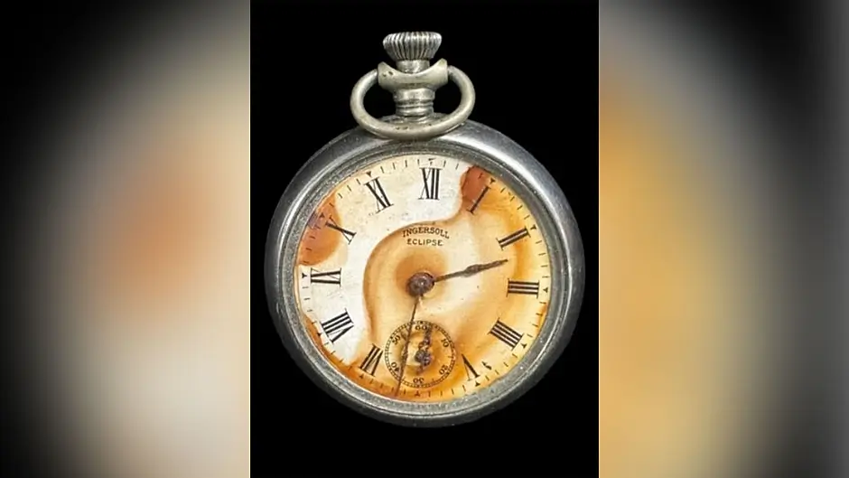 Lusitania pocket watch sells for £8,000 in London auction Image