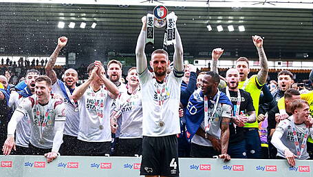 Captain fantastic Conor Hourihane thrilled to take the direct route with automatic promotion Image