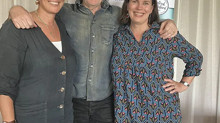 Organico hosted an event in support of Alzheimer's Prevention Day with Patrick Holford at the Maritime Hotel recently which was very well attended. From left: Rachel Dare, Patrick Holford and Hannah Dare.