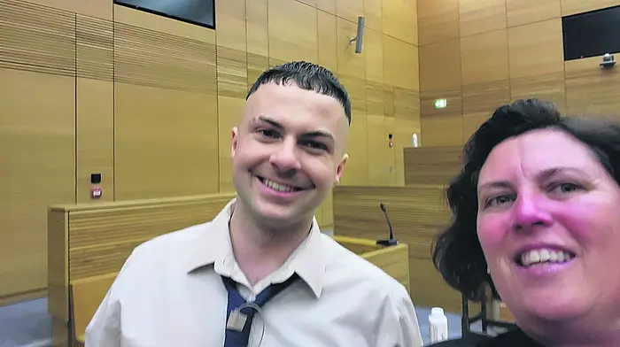 Audrey enjoys her day in court with Young Offenders Image