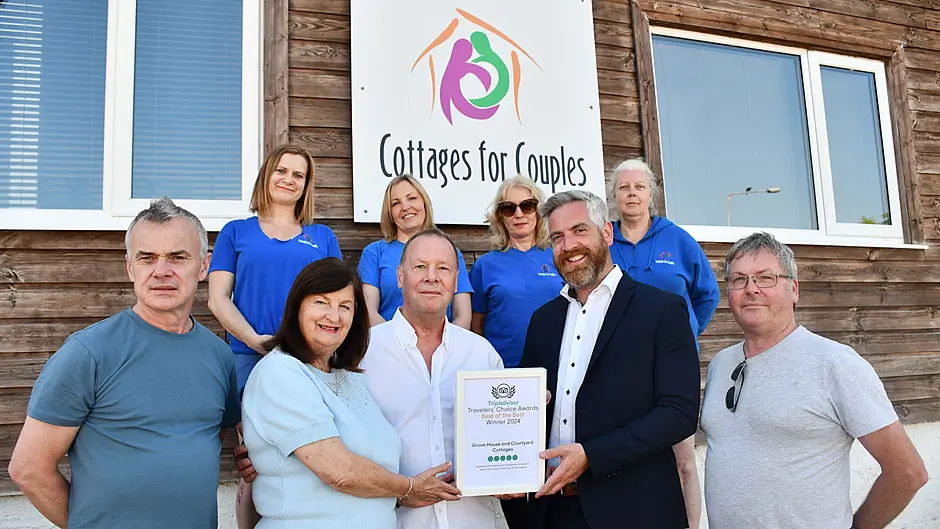 Skibbereen’s Cottages for Couples connect four in tourism awards Image
