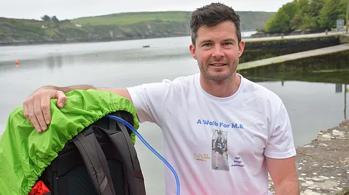 Lee’s epic walk prompted by brother’s death at 29 from ME Image