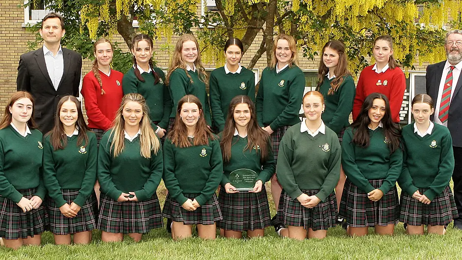 Sacred Heart girls are in seventh heaven Image