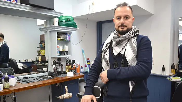 Irish hearts beat with Palestinian blood says Skibbereen barber Image