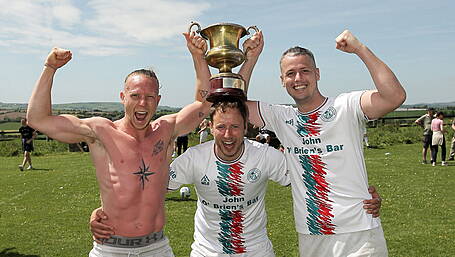 Shane Buttimer relieved and thrilled Clonakilty Soccer Club got the job done Image