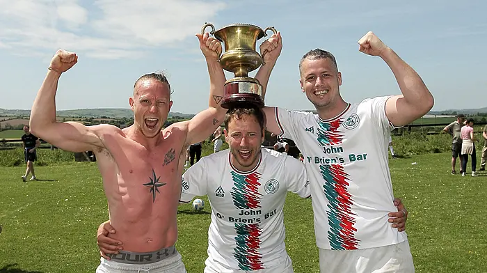Shane Buttimer relieved and thrilled Clonakilty Soccer Club got the job done Image