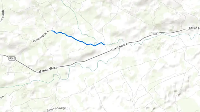Breaking: Fallen tree blocks road near Manch Image