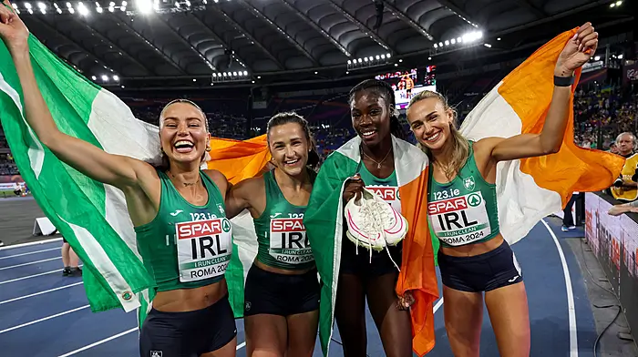 'The stuff of dreams,' as Phil Healy and Irish women's 4x400m relay team win European silver! Image