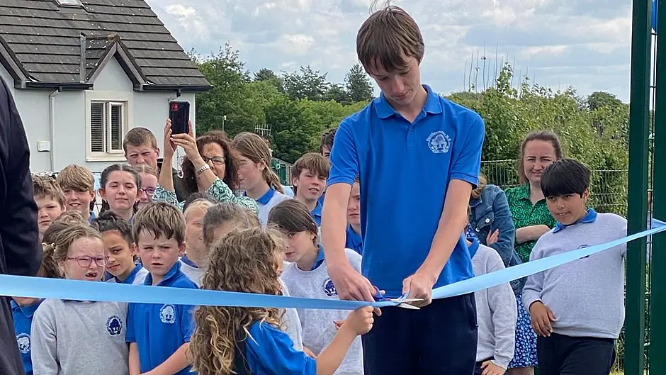 New Astroturf pitch opens at Dunderrow National School Image