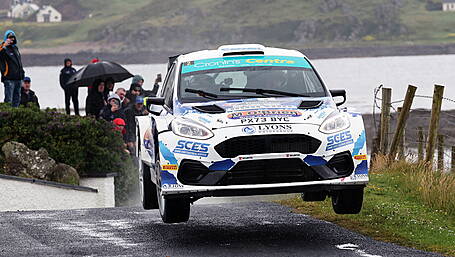 Keith Cronin still leads tarmac series despite drama in Donegal Image