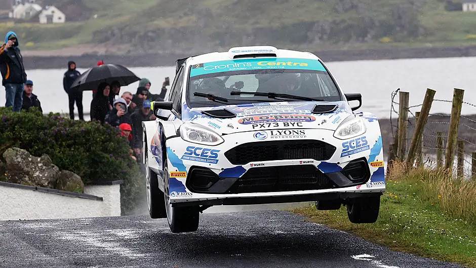 Keith Cronin still leads tarmac series despite drama in Donegal Image