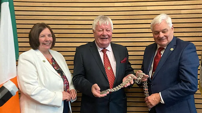 WATCH: Cllr Joe Carroll elected county mayor Image