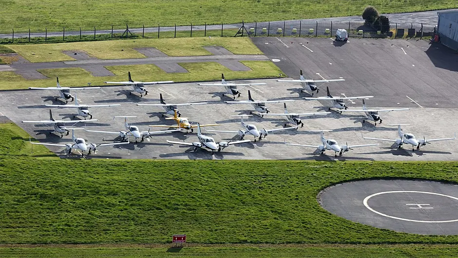 Open day at flight academy Image