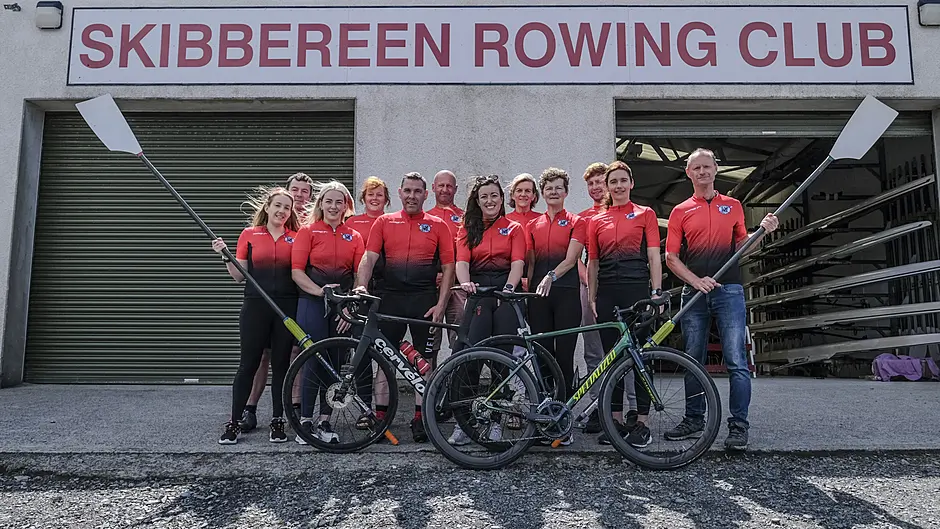 Skibbereen rowers cycling all the way to Paris for fundraiser! Image
