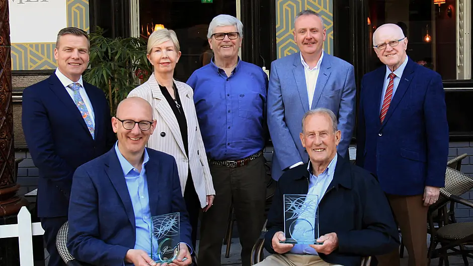 Cork award honours father and son Image