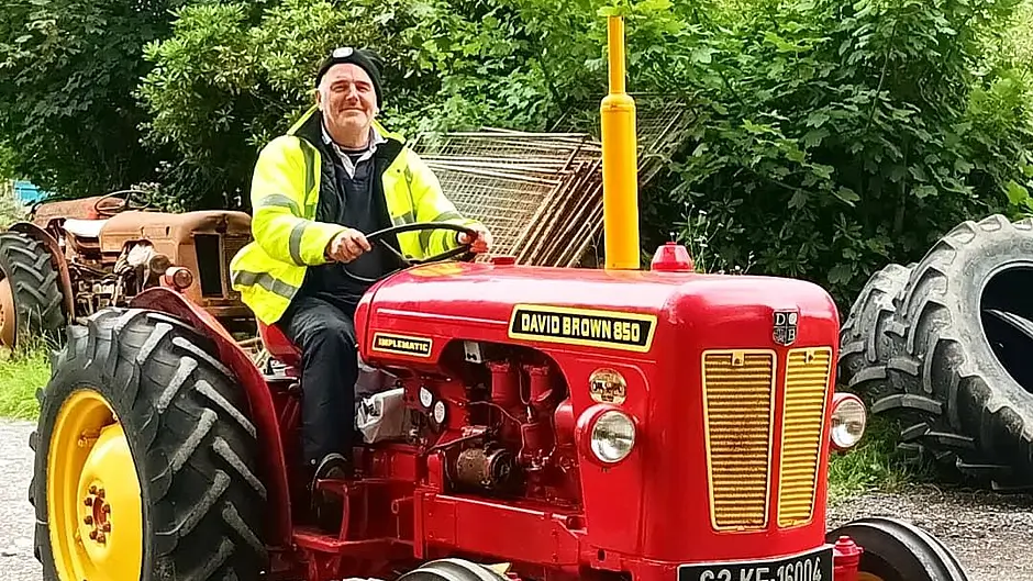 Wild Atlantic tractor trek is raising funds for people of Gaza Image