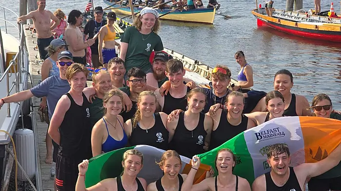 Bantry rowing crew united by success at USA contest Image