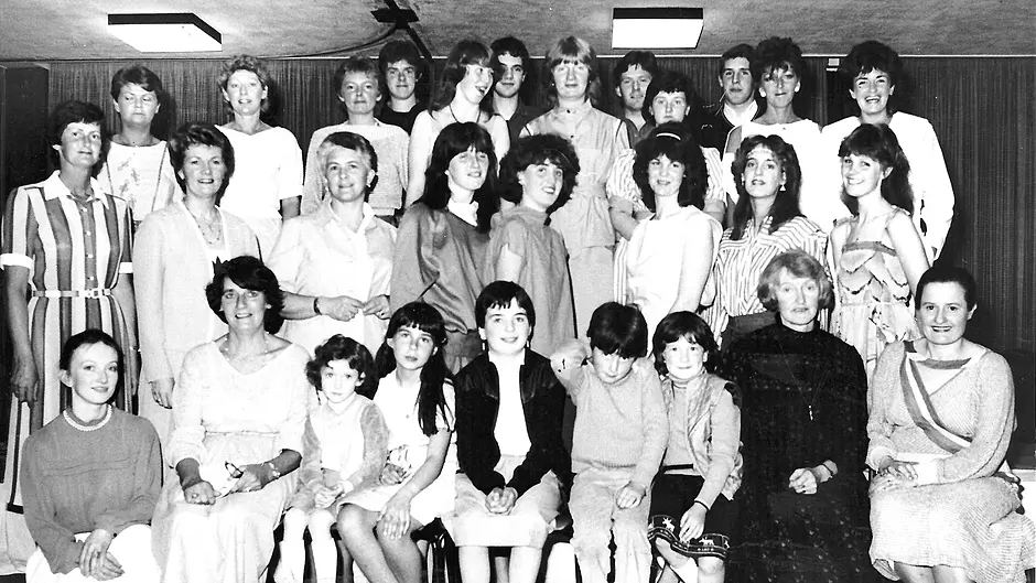 This Photo was taken on May 2nd 1984, at a fashion show in The West Cork Hotel, Skibbereen in aid of Aid Cancer Treatment.