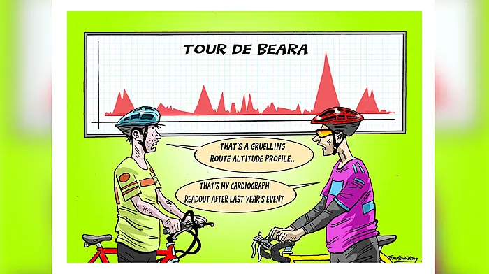 It was a glorious but very long cycle, and so I just grinned and Beara-d it! Image