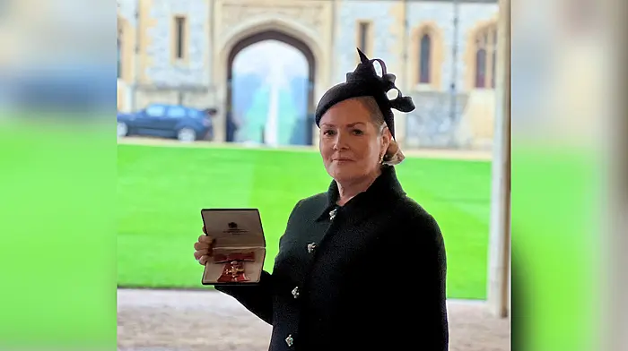 King Charles honours Jacqueline with OBE Image