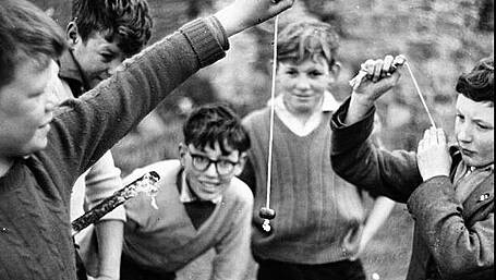 Remembering when boys and girls came out to play Image