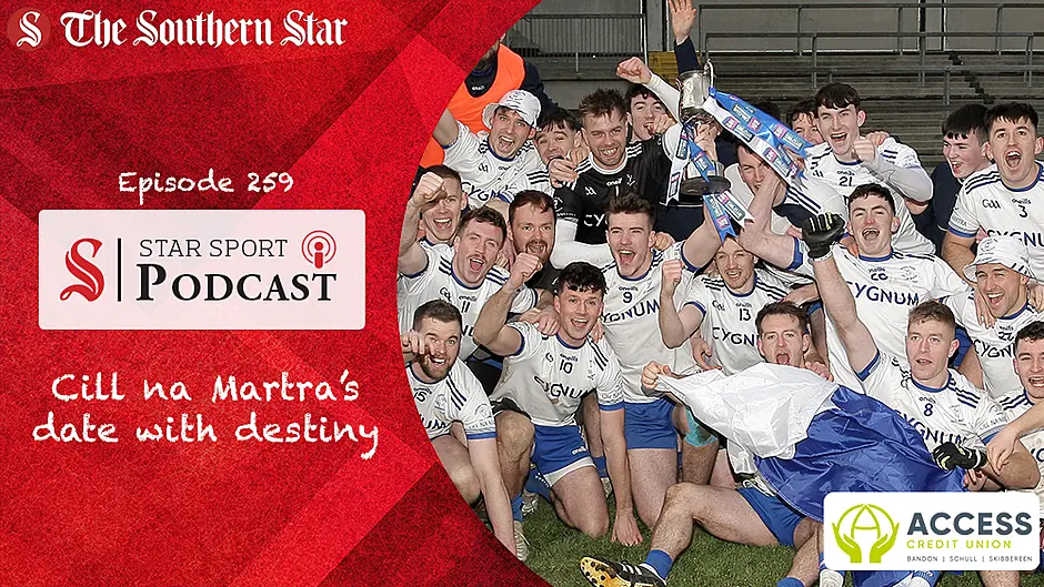 Cill na Martra's date with destiny; Castlehaven's luck runs out Image