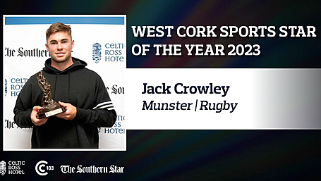 Jack Crowley crowned the best in the west! Image