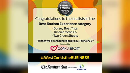 Meet the Best Tourism Experience finalists – West Cork Business & Tourism Awards 2023 Image