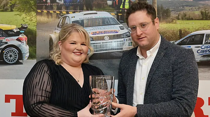 Dunmanway co-driver Donnchadh Burke wins award Image