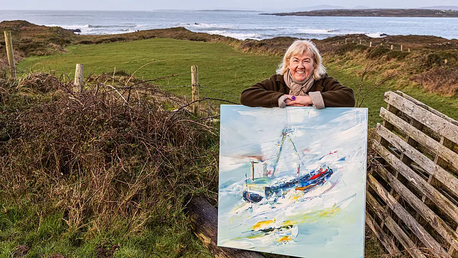 Sherkin artist Majella's show inspired by ghost journey Image