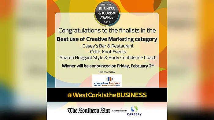 Meet the Best Use of Creative Marketing finalists – West Cork Business & Tourism Awards 2023 Image