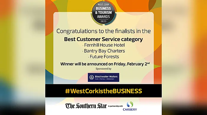 Meet the Best Customer Service finalists – West Cork Business & Tourism Awards Image