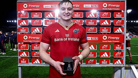Gavin Coombes: Hopefully we can get more big Munster games in Páirc Uí Chaoimh Image