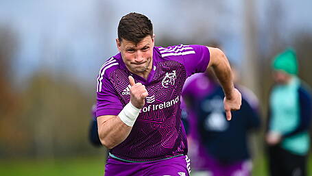 Fineen Wycherley ready to kick on with Munster this season Image