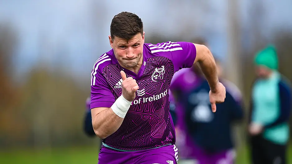 Fineen Wycherley ready to kick on with Munster this season Image