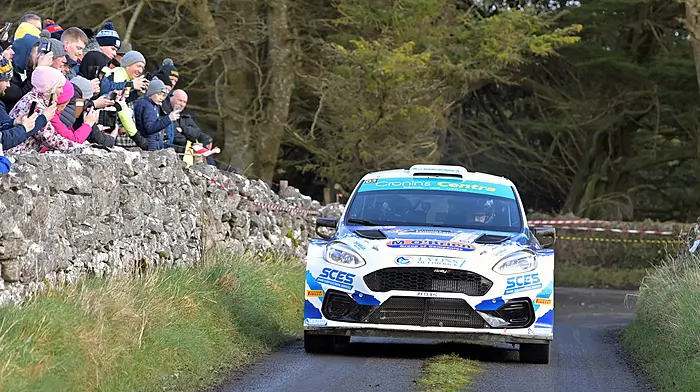 Keith Cronin leads Galway International Rally Image