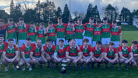 Ballinora trailblazers win club’s first-ever Mid Cork U21A football decider Image