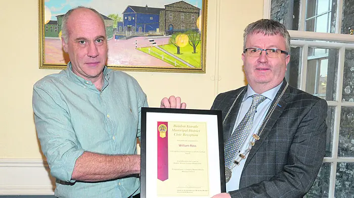 WATCH: Bandon river rescue hero is honoured at Town Hall Image
