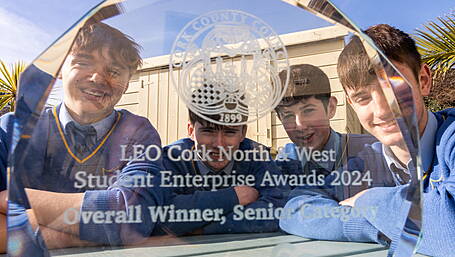 Students hit bullseye at enterprise awards Image