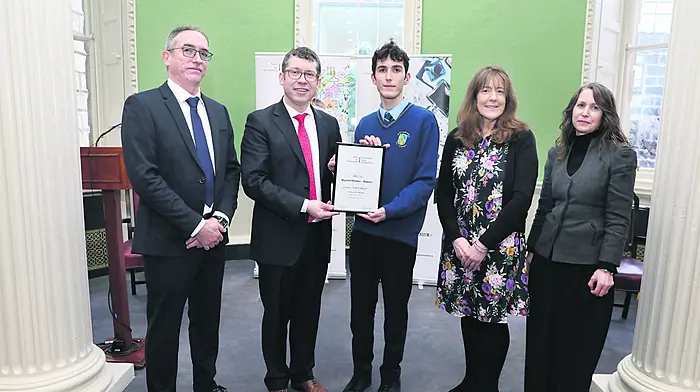 Mount Saint Michael student wins Oireachtas Essay Competition Image
