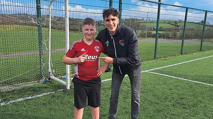 ‘He handed me an invite so I said I’d come to his party,’ says Cork City star John O'Donovan Image