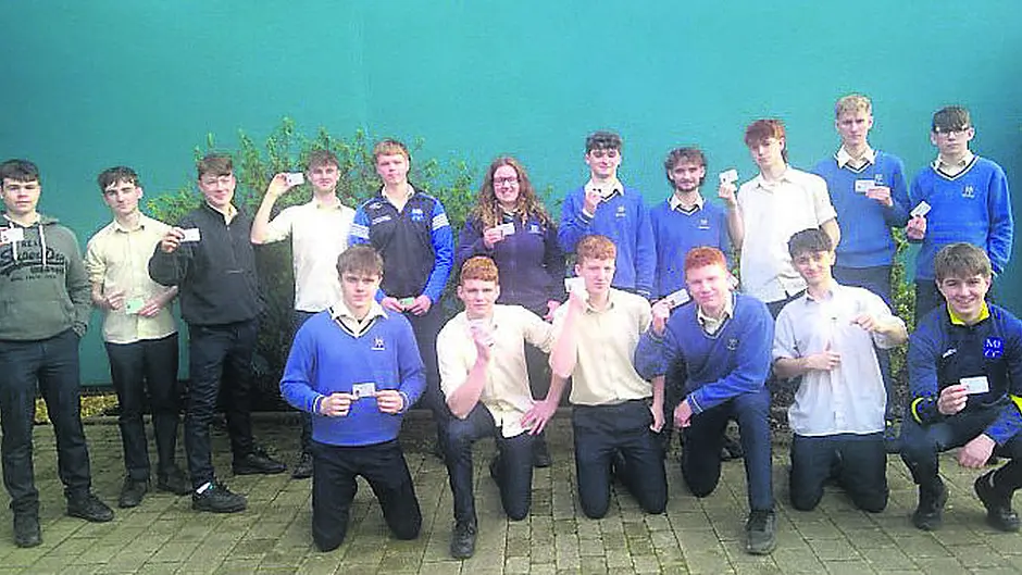 Dunmanway students awarded first construction qualifications Image