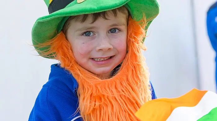 REPRO FREESean Henderson from Kinsale pictured at this years Kinsale St. Patricks Day Parade.Picture. John Allen