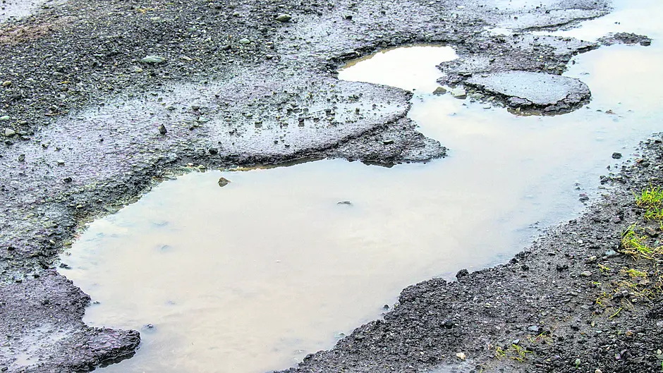 Urgent meeting sought with TII to demand funding for dangerous and crumbling N71 Image