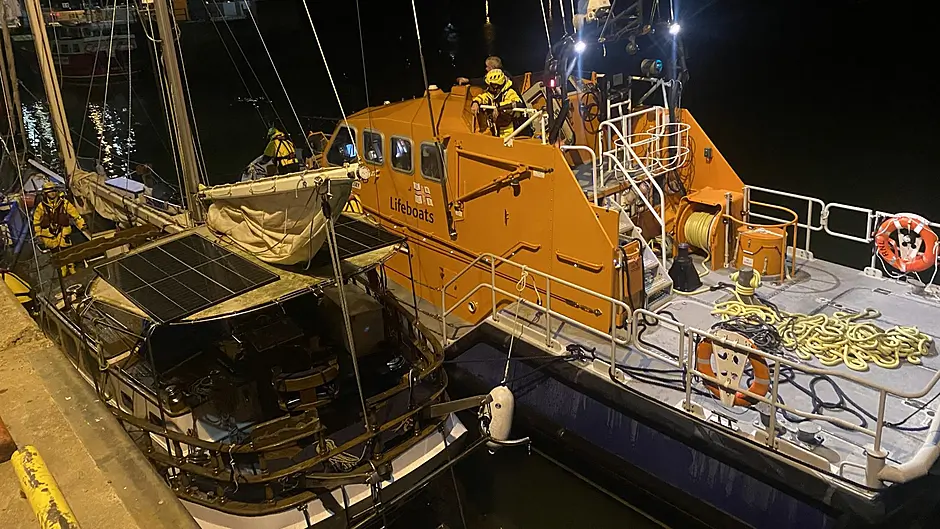 RNLI rescues person on board yacht off West Cork coast Image