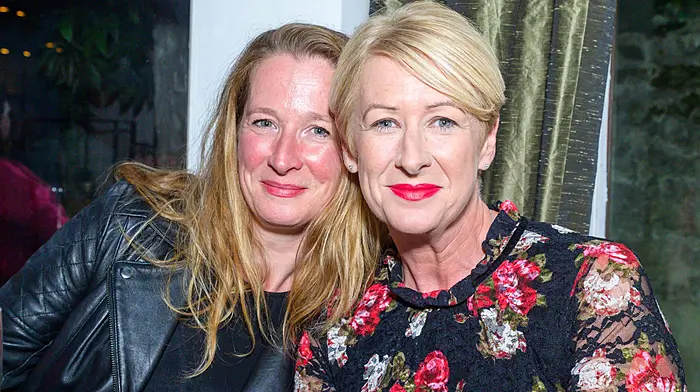 Jenny O’Connor and Jill Leslie from Kinsale pictured at a Night Of Music From the 80's, 90's and 00's in Hamlets Kinsale with proceeds going to local Aoife Ní Mhurchú on The Gaza Flotilla.Picture. John Allen