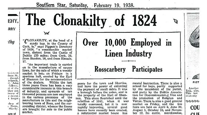 Day-long celebration of West Cork Flax Image