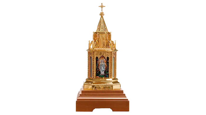 Large crowds expected to view relics of St Bernadette Image