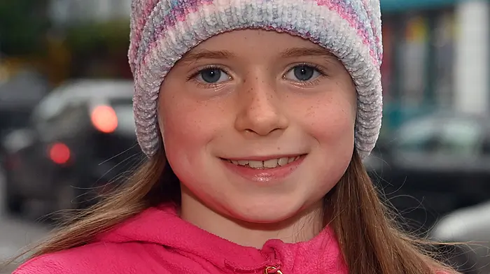 Aoife Canty from Lyre, out and about in Clonakilty.  (Photo: Martin Walsh)